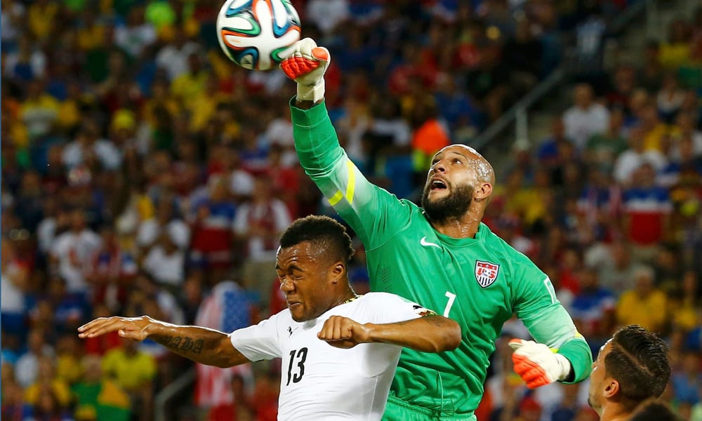 Tim howard punch